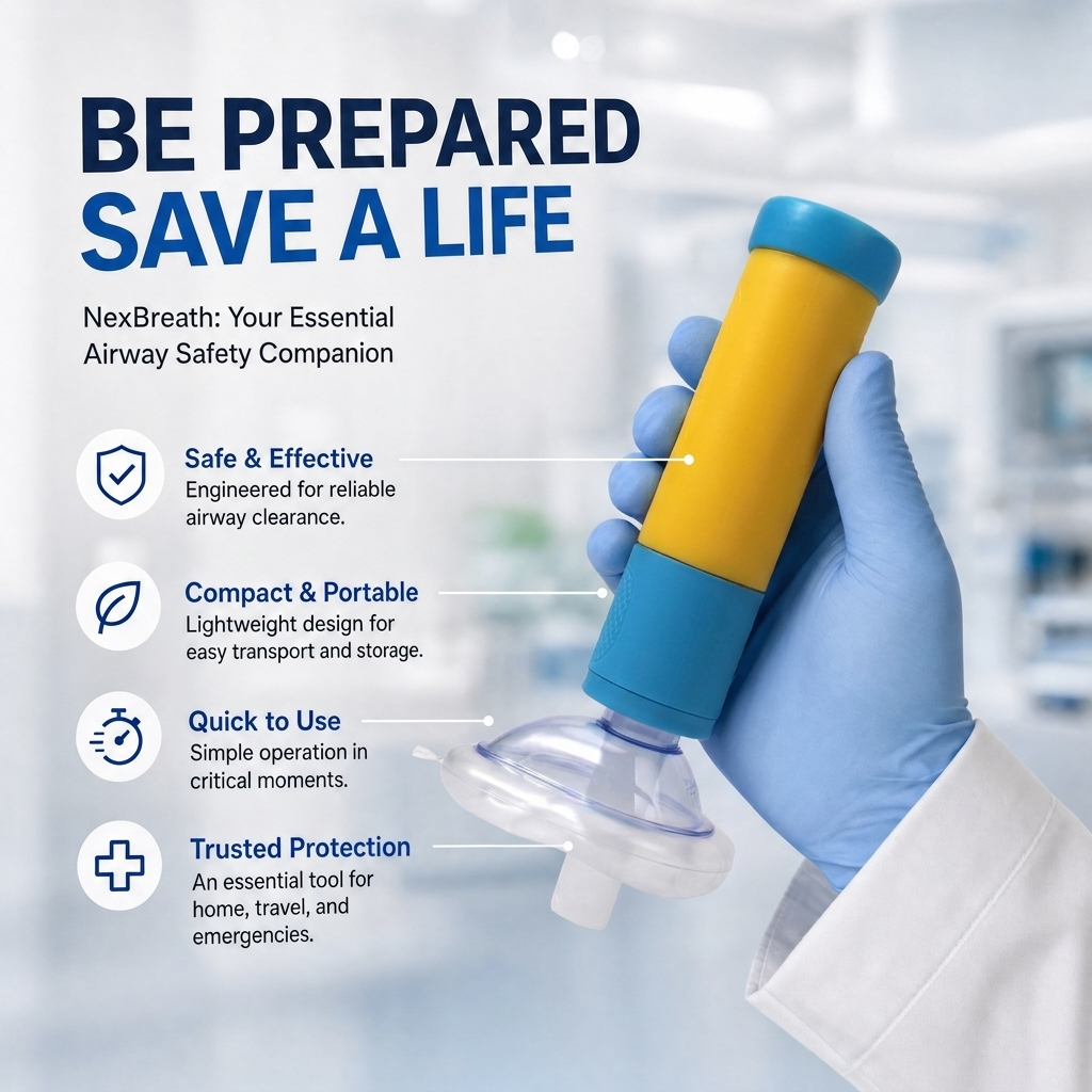 NexBreath® Anti Choking Rescue Kit