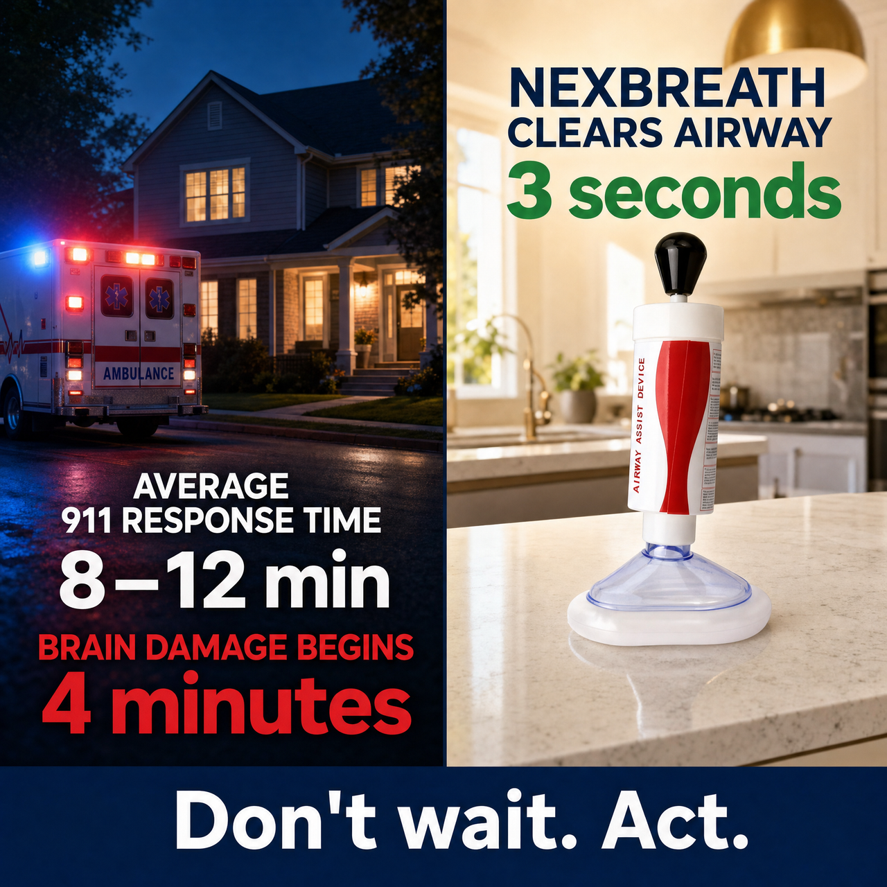 NexBreath® Anti Choking Rescue Kit