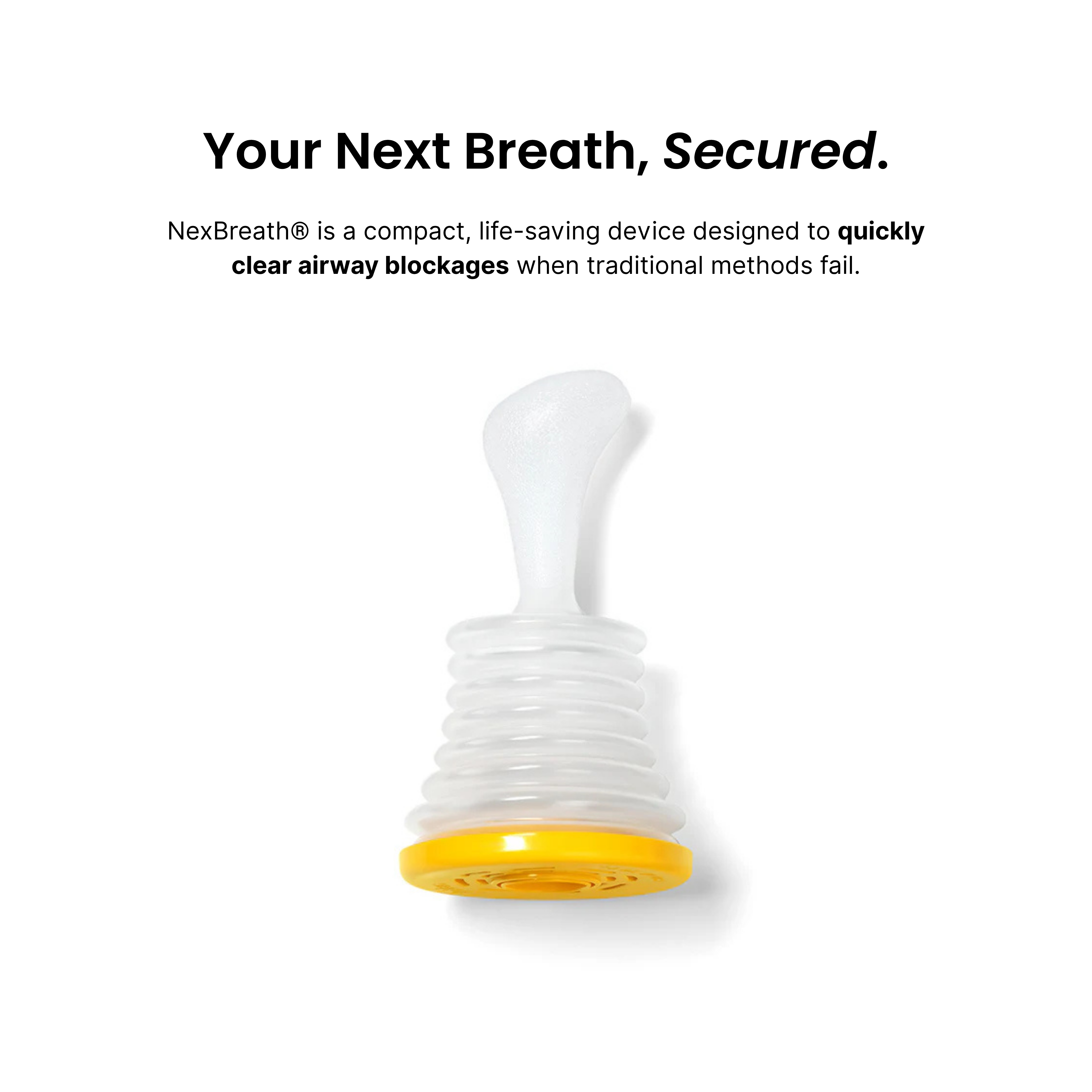 NexBreath® Anti Choking Rescue Kit