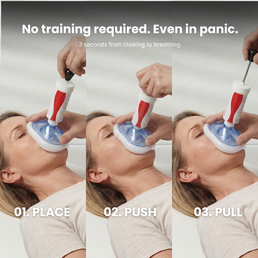 NexBreath® Anti Choking Rescue Kit