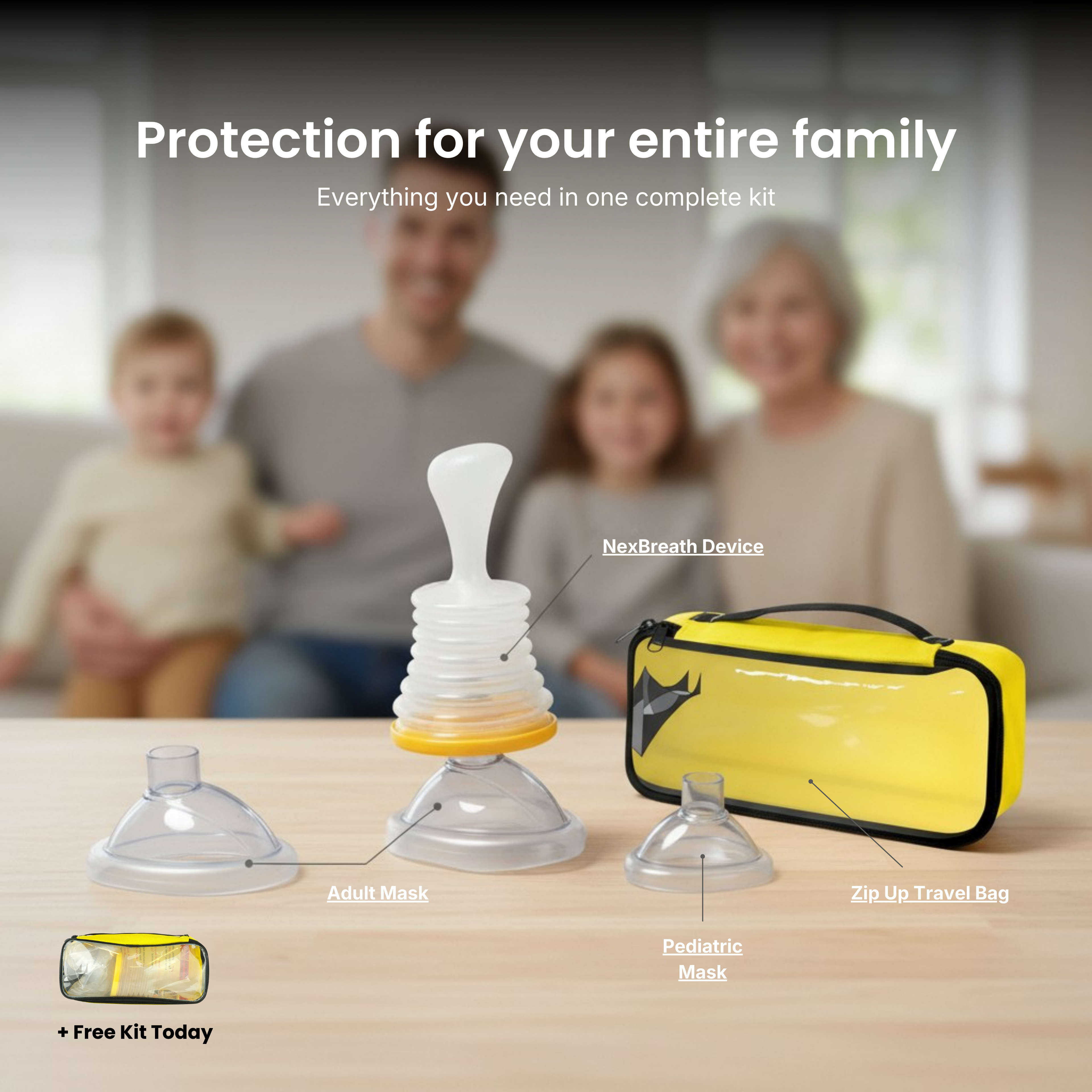 NexBreath® Anti Choking Rescue Kit