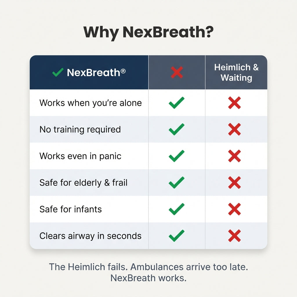 NexBreath® Anti Choking Rescue Kit
