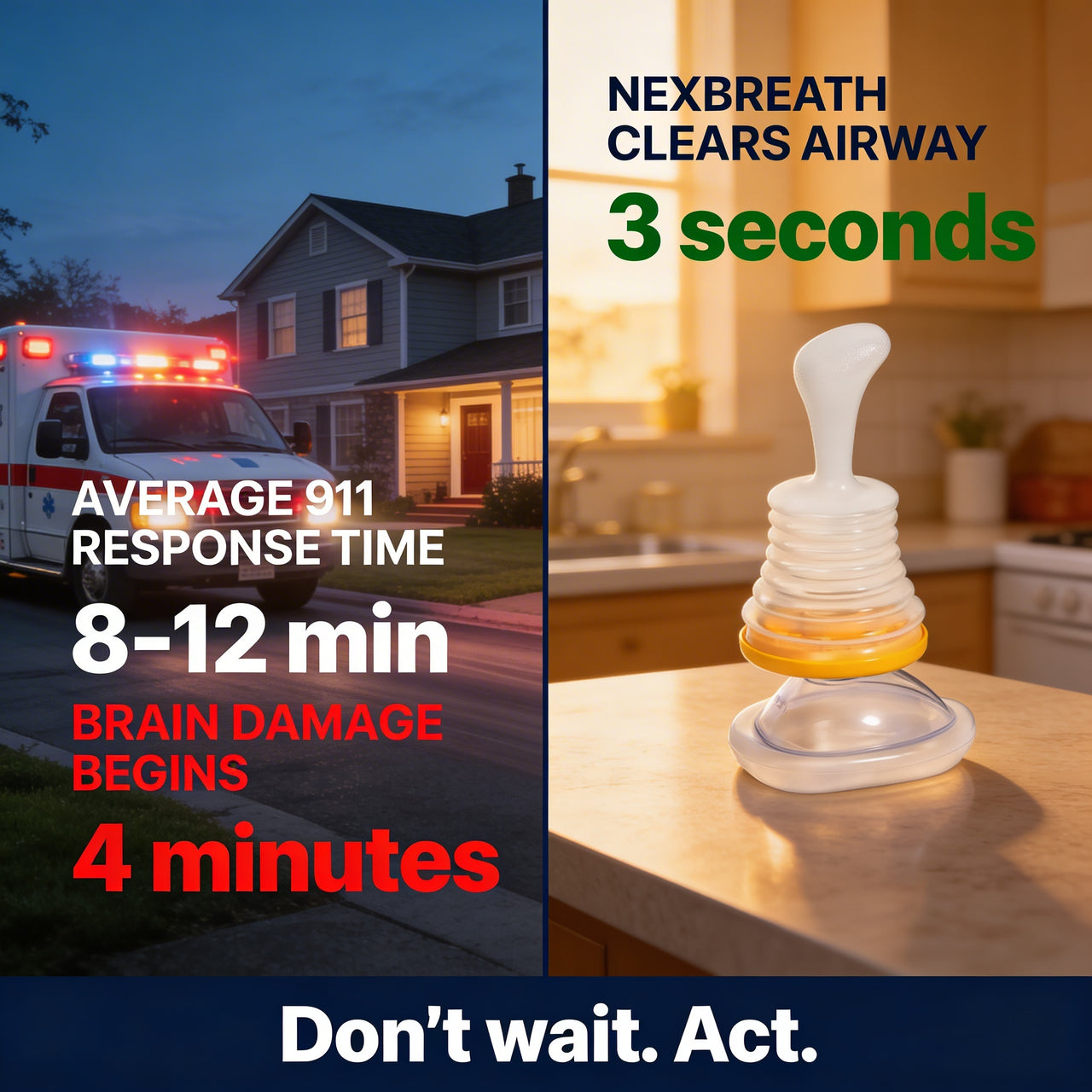 NexBreath® Anti Choking Rescue Kit